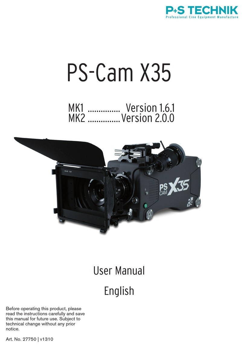 P+S Technik PS-Cam X35 user manual