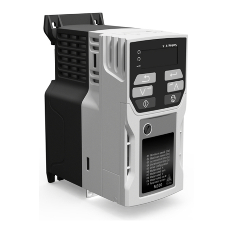 Control Techniques Unidrive M300 quick start guide