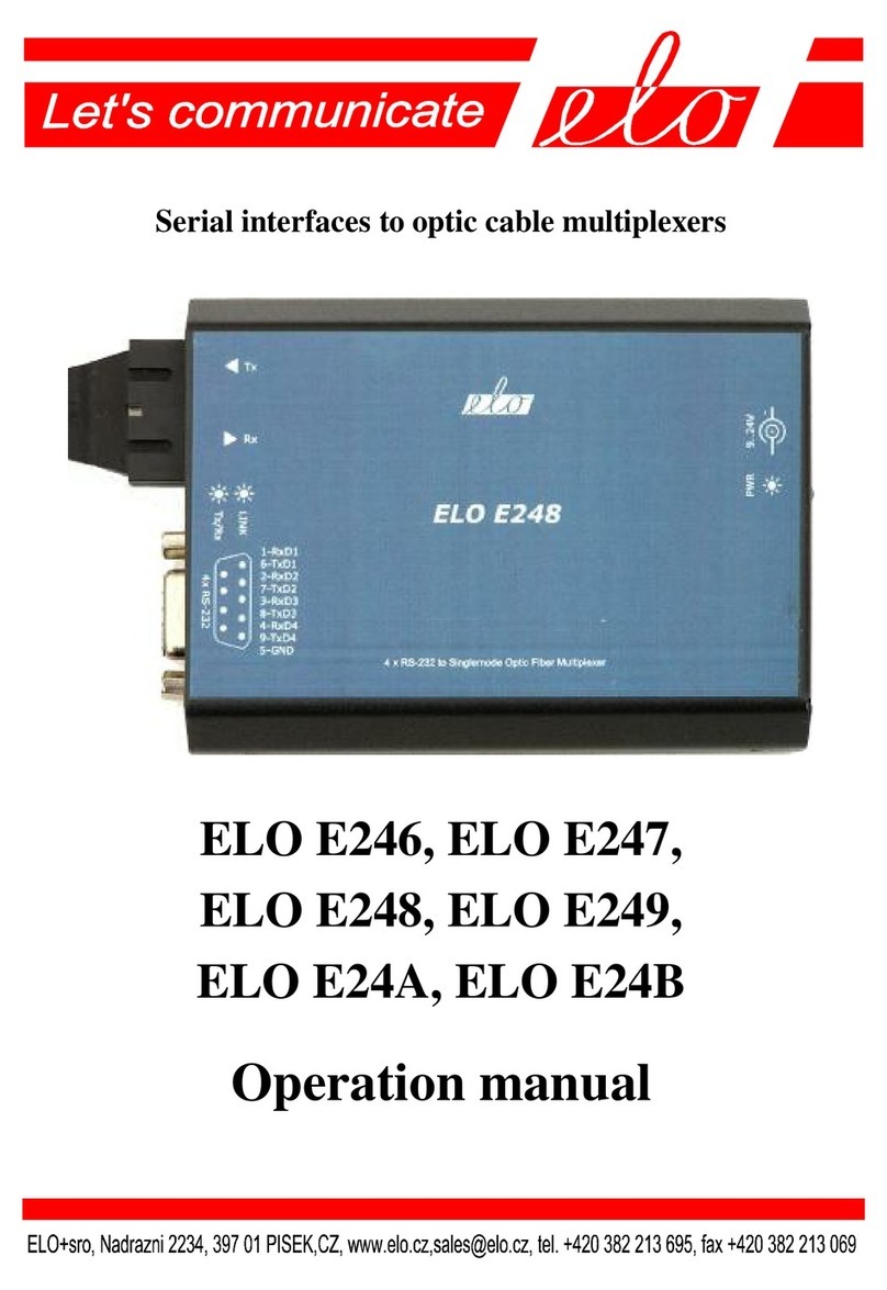 Elo TouchSystems E247 User manual