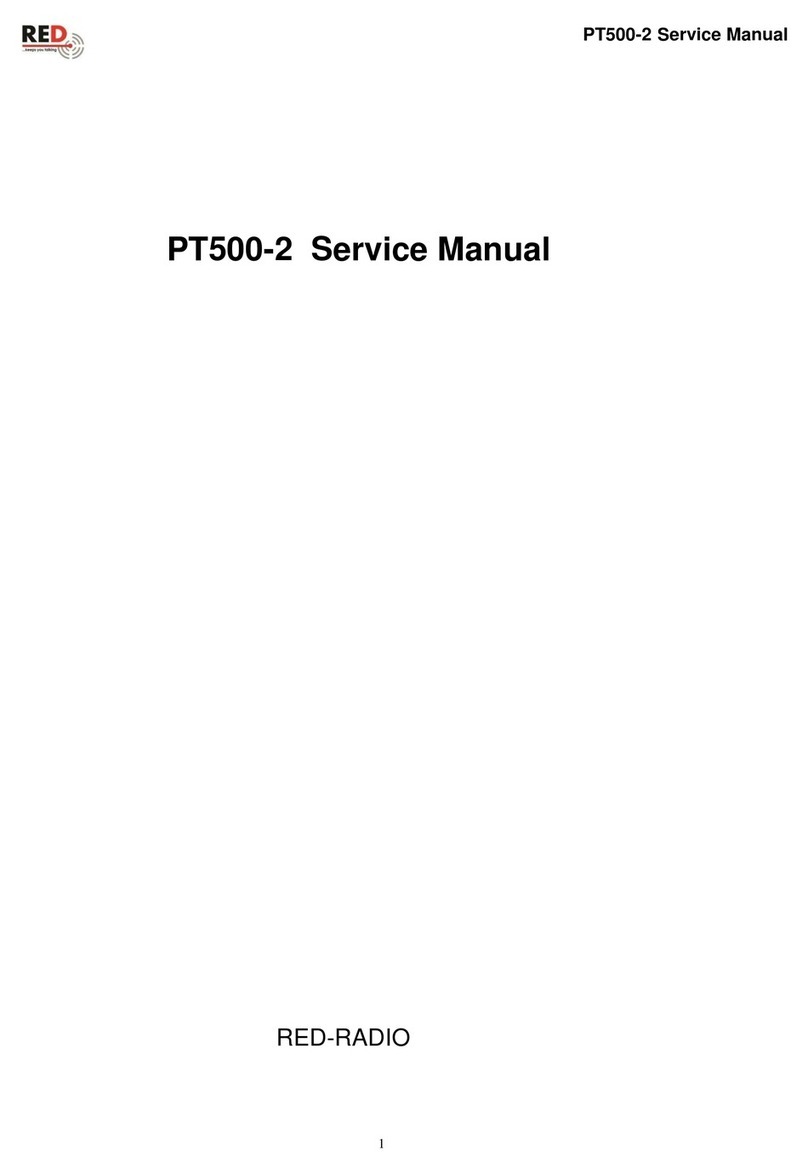 RED PT500-2 User manual