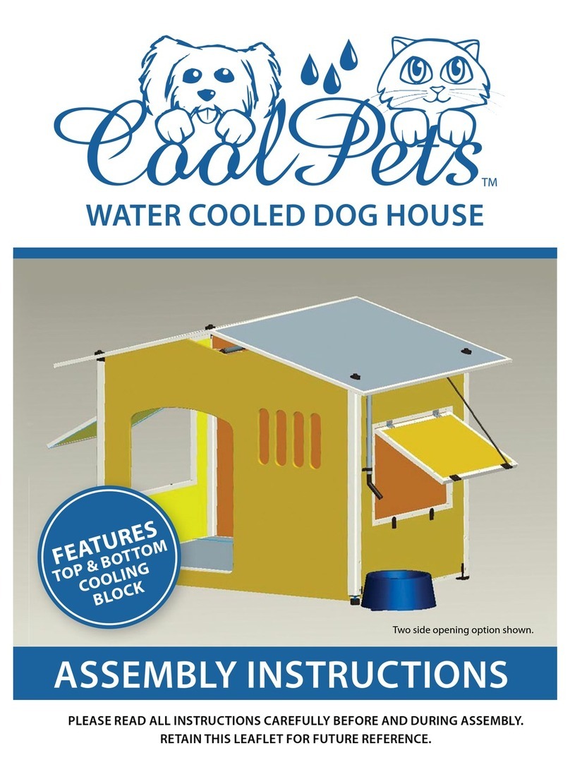 CoolPets 4KIT-S-PG Assembly instructions