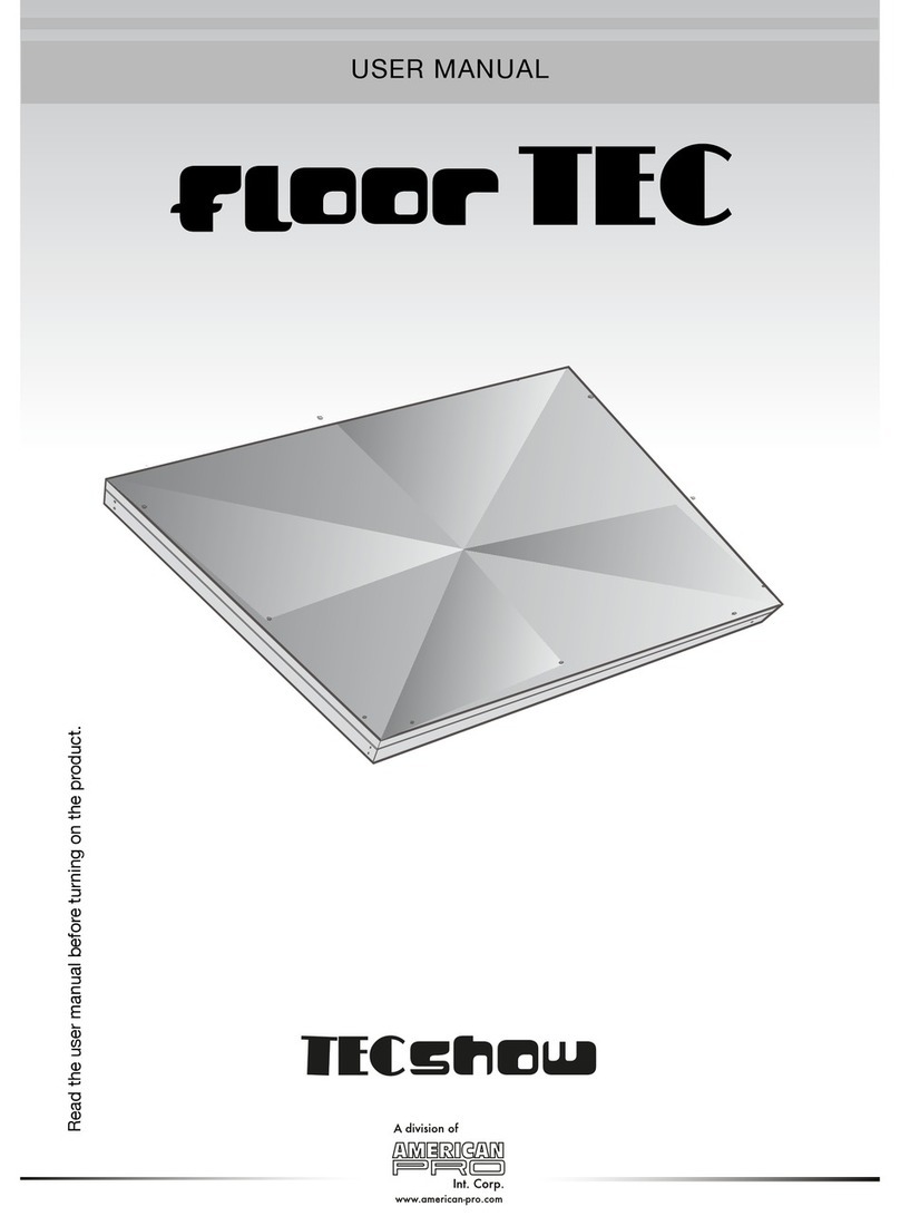 TECshow Floor TEC User manual