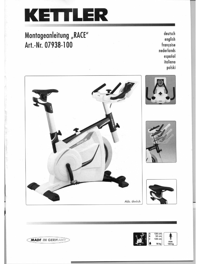 Kettler 07938-100 Assembly instructions Kettler 07938-100 Assembly instructions