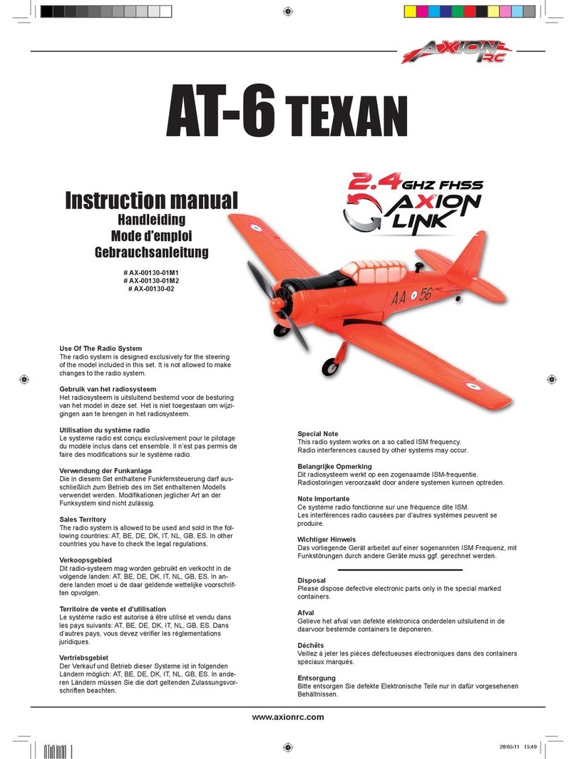 Axion AT-6 TEXAN User manual