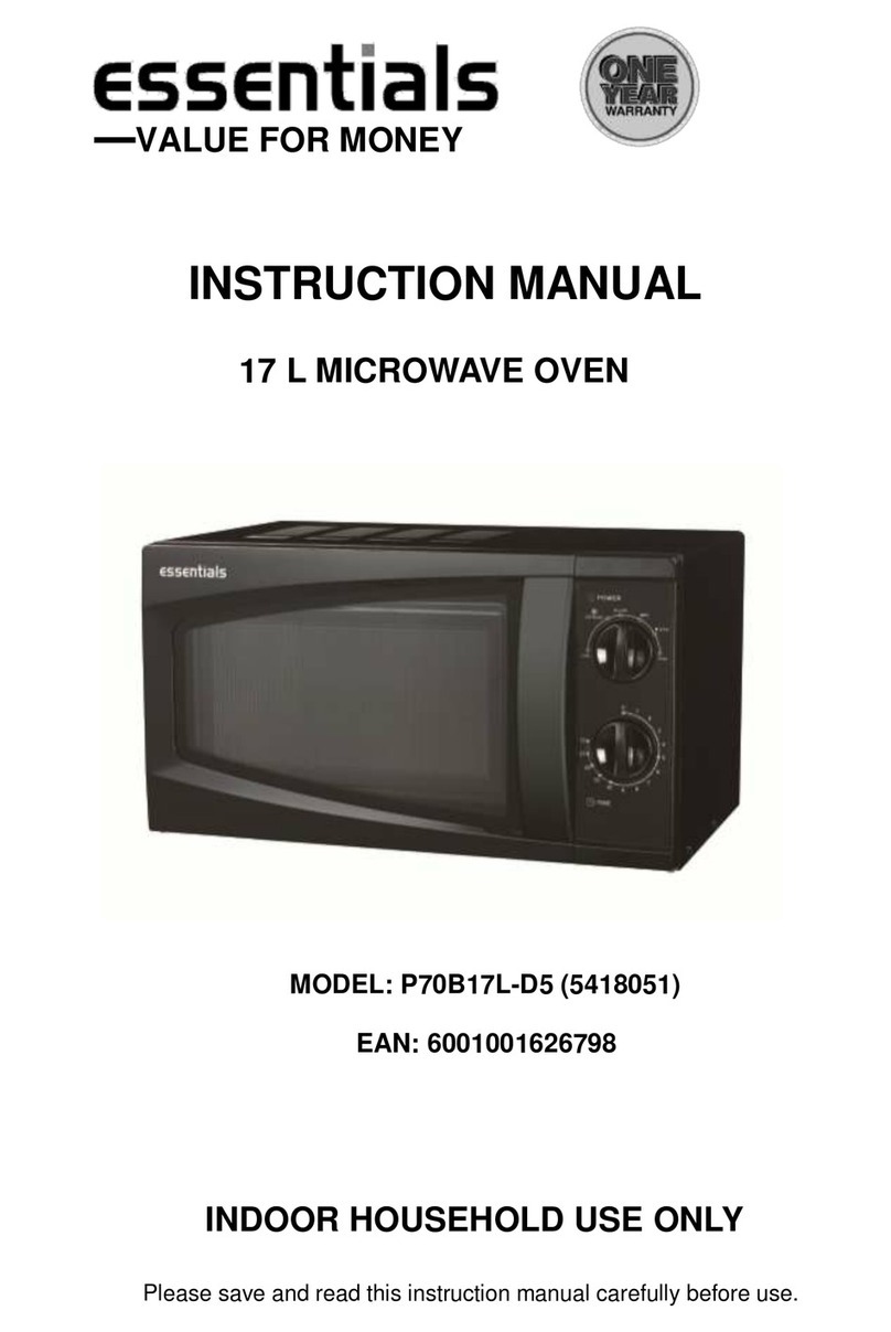 Essentials P70B17L-D5 instruction manual
