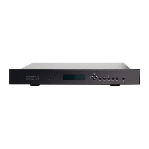 Bryston BDP-3 owner's manual