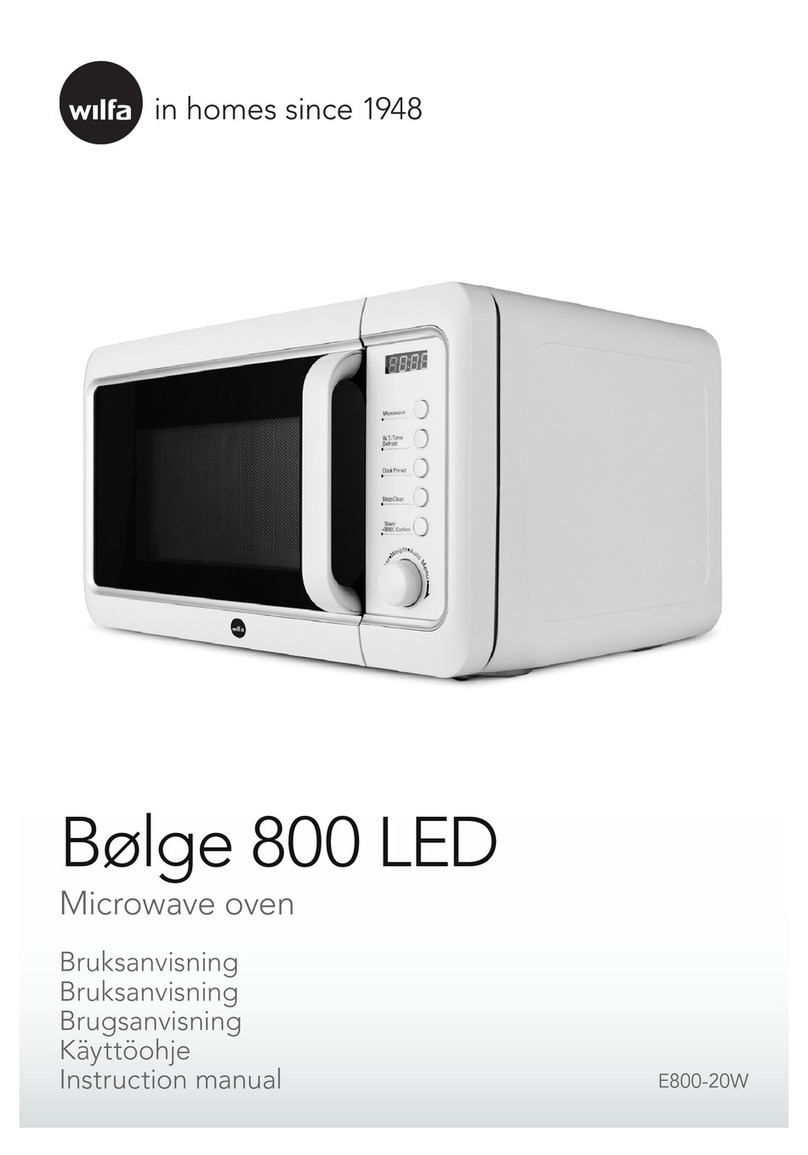 Wilfa E800-20W instruction manual