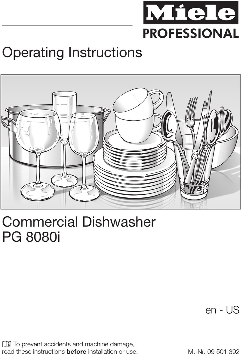 Miele PG 8080i operating instructions