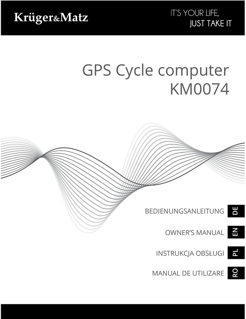 Kruger&Matz KM0074 owner's manual