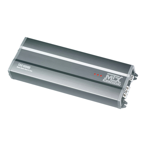 MTX TX81000D owner's manual