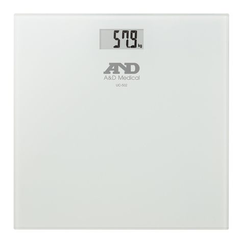 AND UC-502 User manual
