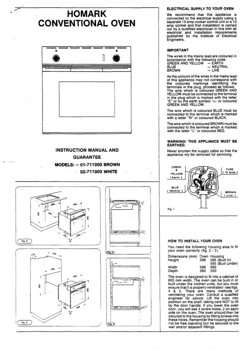 homark 01-711000 Instruction manual and guarantee homark 01-711000 Instruction manual and guarantee