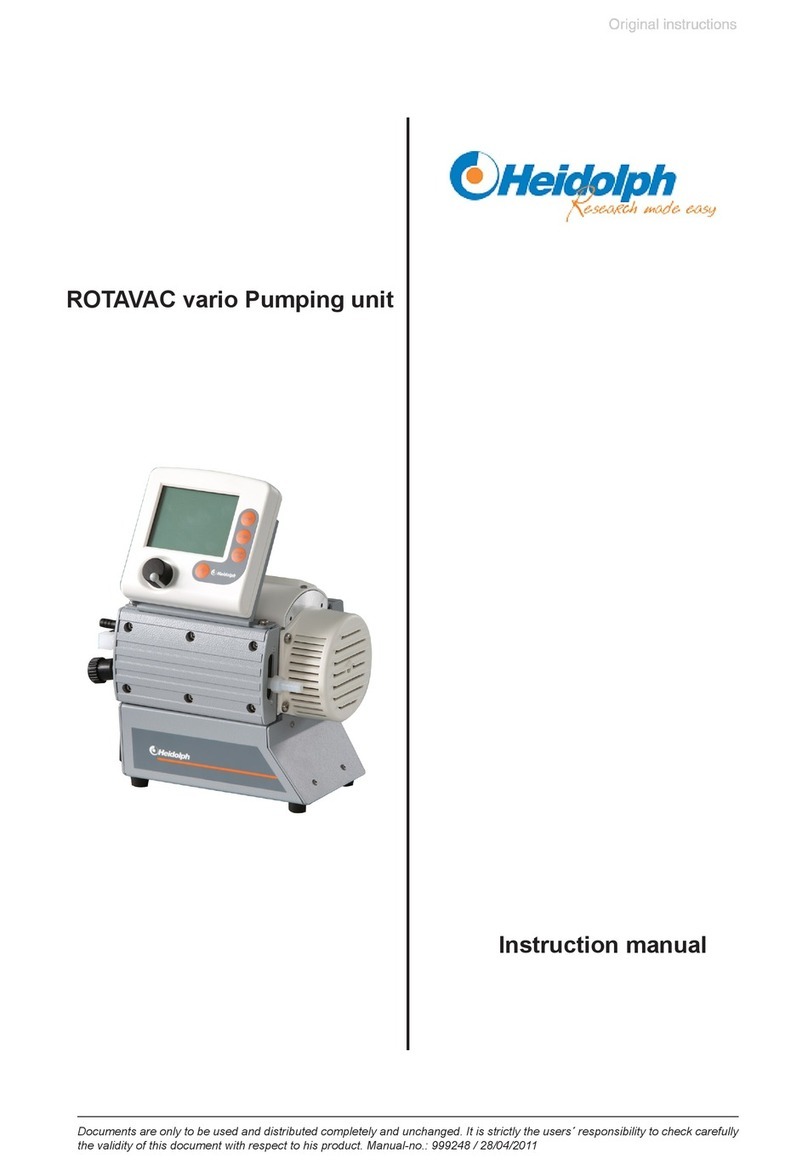 Heidolph ROTAVAC instruction manual