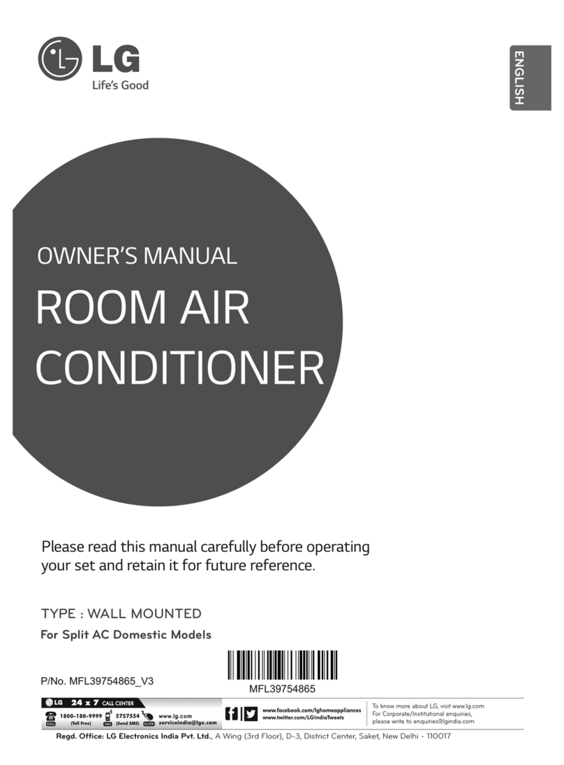 LG LSU5NP5A User manual