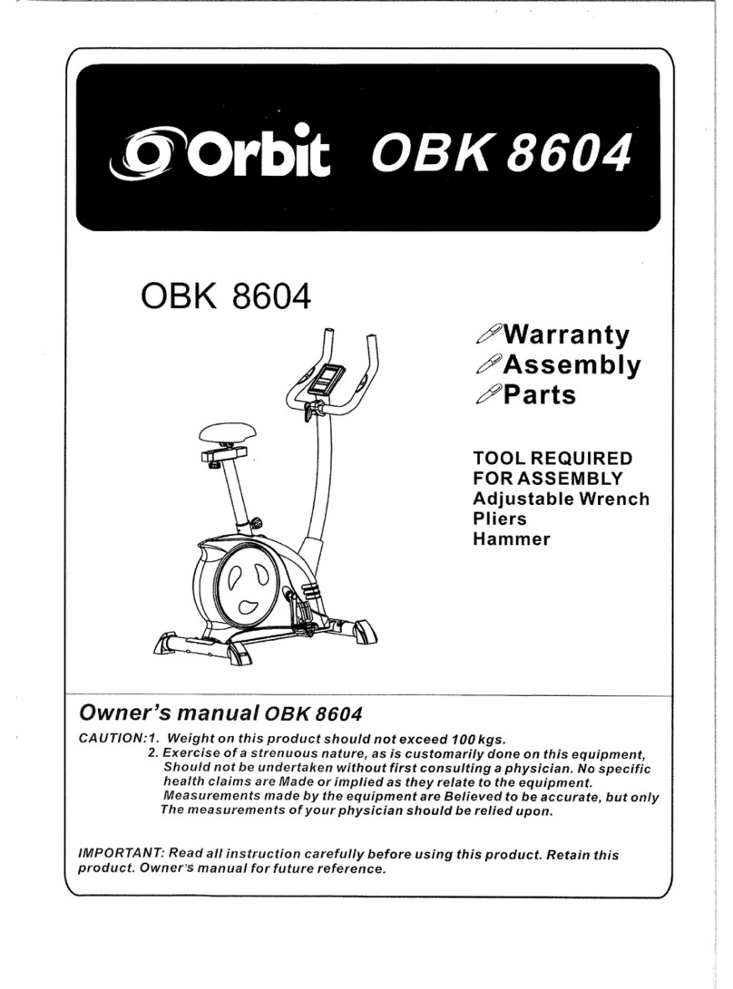 Orbit OBK 8604 User manual Orbit OBK 8604 User manual