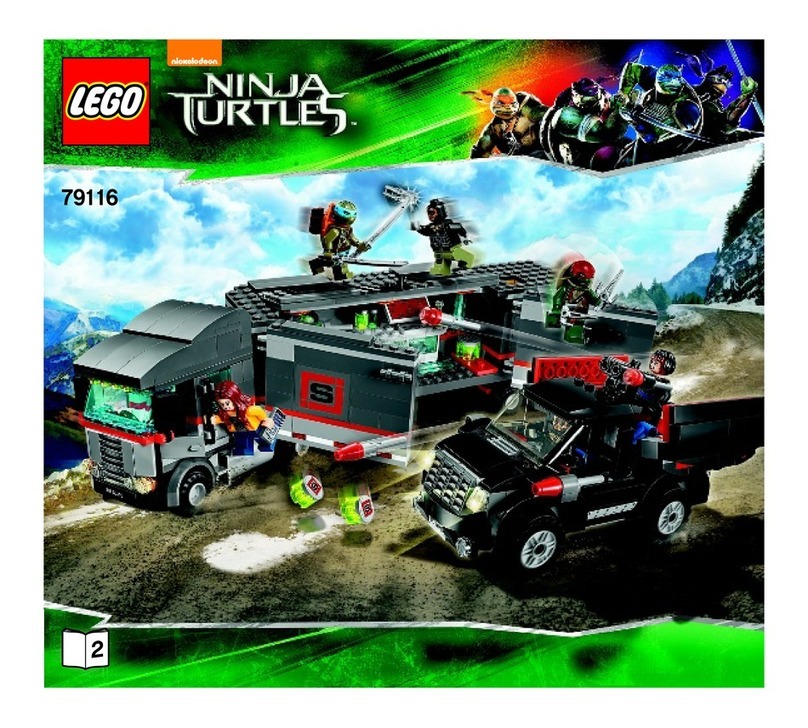 LEGO NINJA TURTLES 79116 User manual
