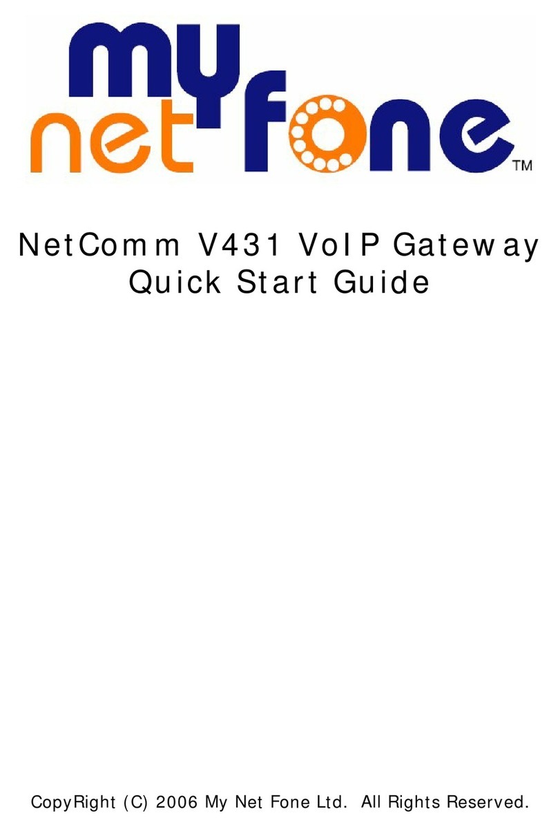 NetComm V431 quick start guide