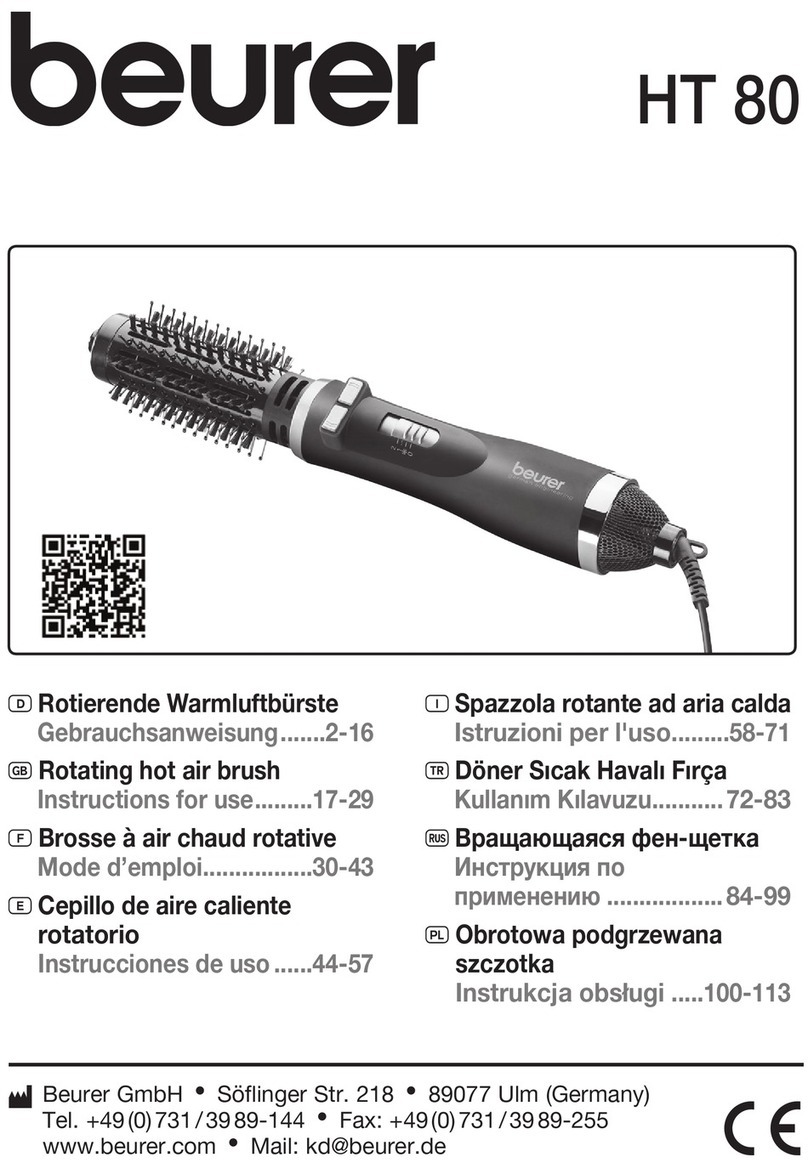 Beurer HT 80 Instructions for use