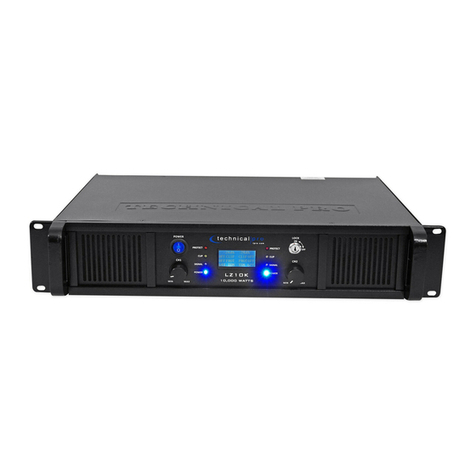Technical Pro L SERIES User manual Technical Pro L SERIES User manual