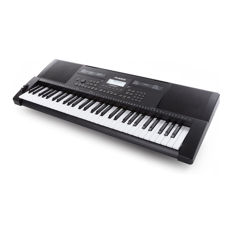 Alesis HARMONY61 User manual