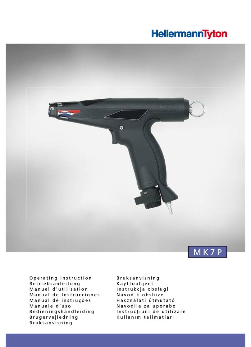 Hellermann Tyton MK7P User manual