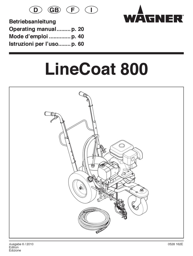 WAGNER LineCoat 800 operating manual
