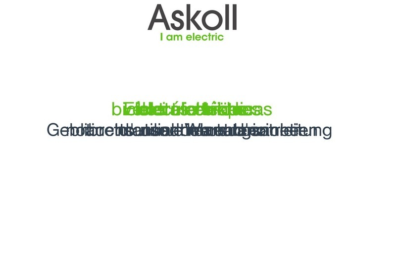 Askoll eB1M user manual
