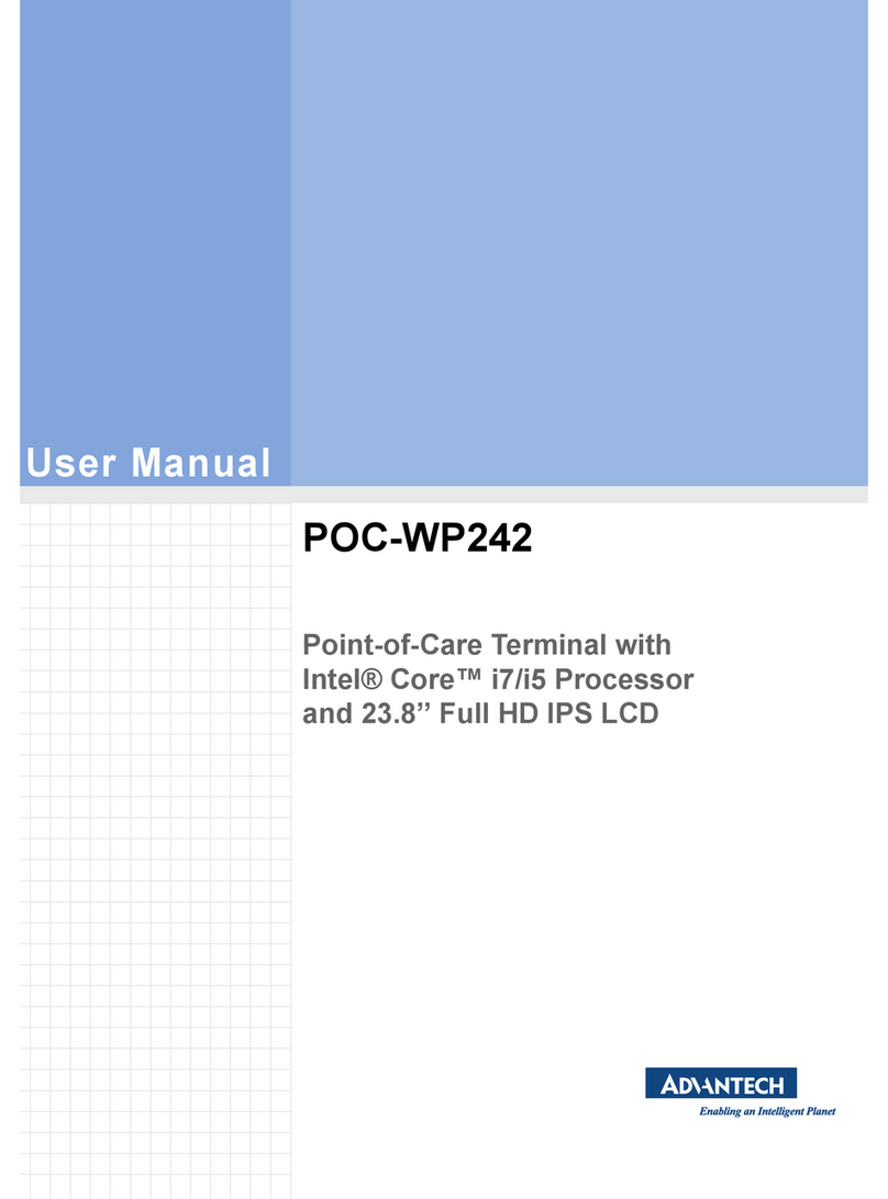 Advantech POC-WP242 User manual