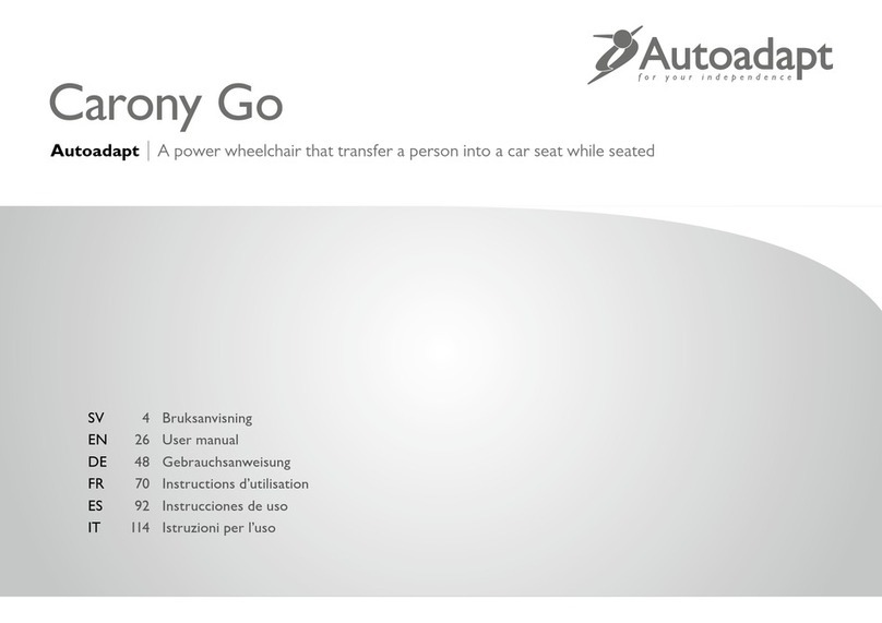 Autoadapt Carony Go User manual