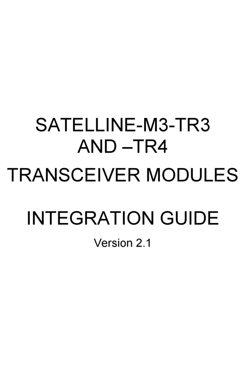 Satel SATELLINE M3-TR3 Integration guide