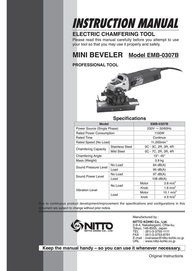 Nitto EMB-0307B instruction manual