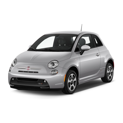 Fiat 500e 2017 owner's manual