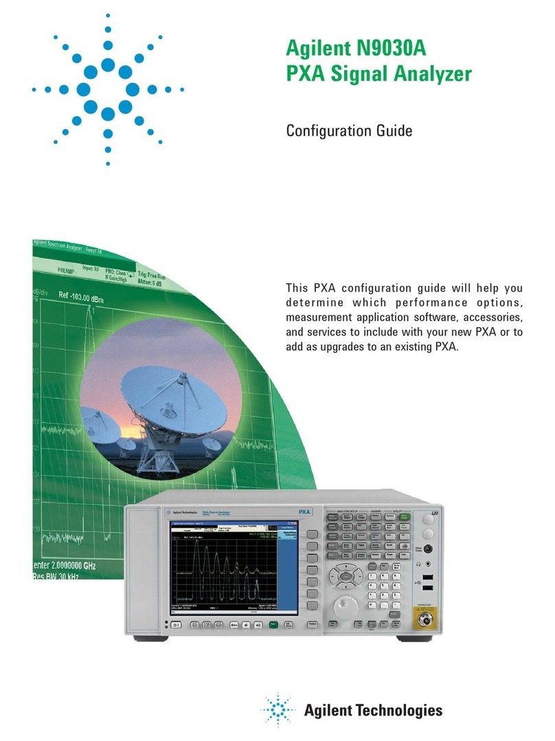 Agilent Technologies N9030A User manual
