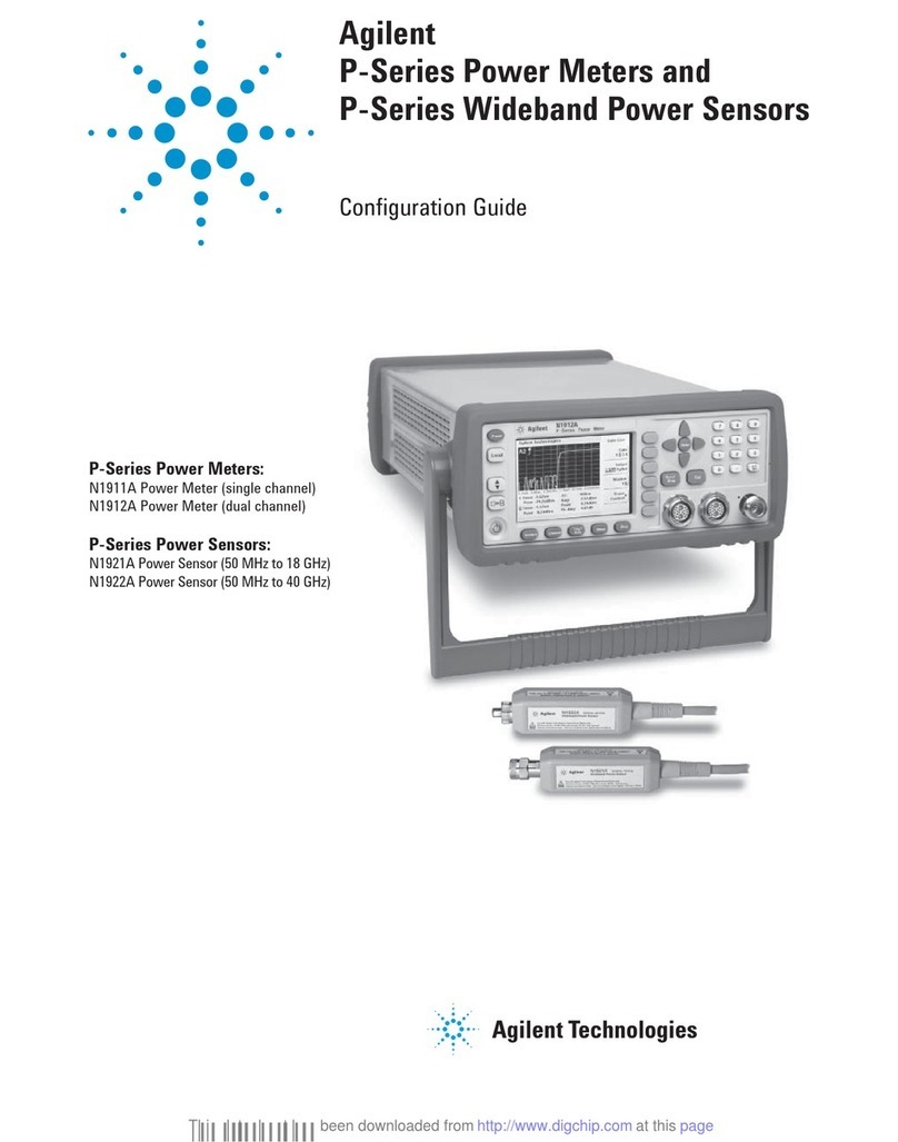 Agilent Technologies N1911A User manual