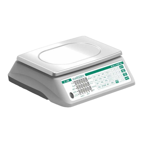 marsden C-100 User manual marsden C-100 User manual
