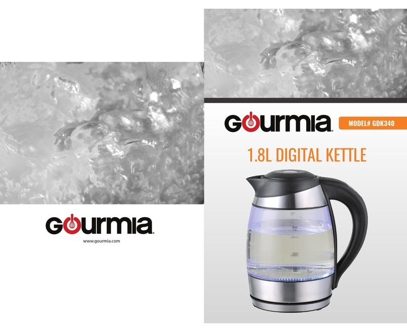 gourma GDK340 operating instructions