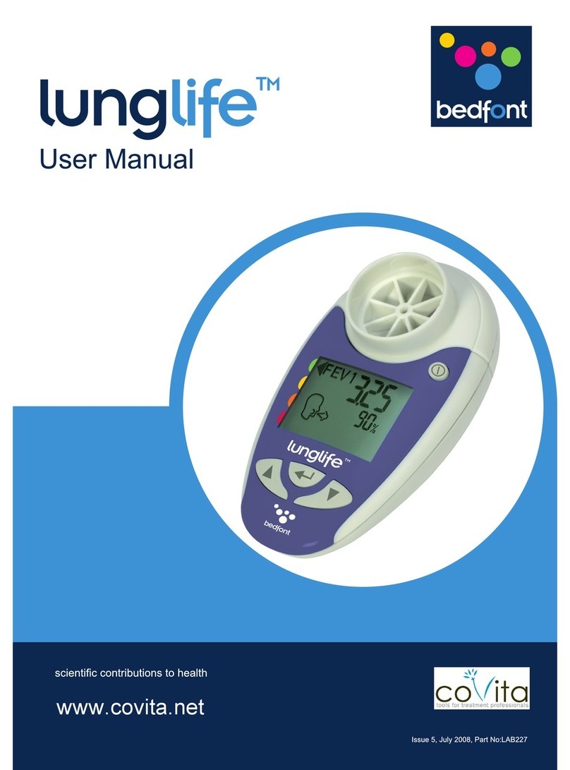 Bedfont LungLife user manual