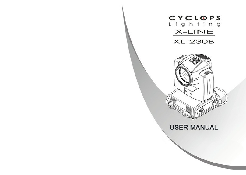 CYCLOPS XL-230B user manual