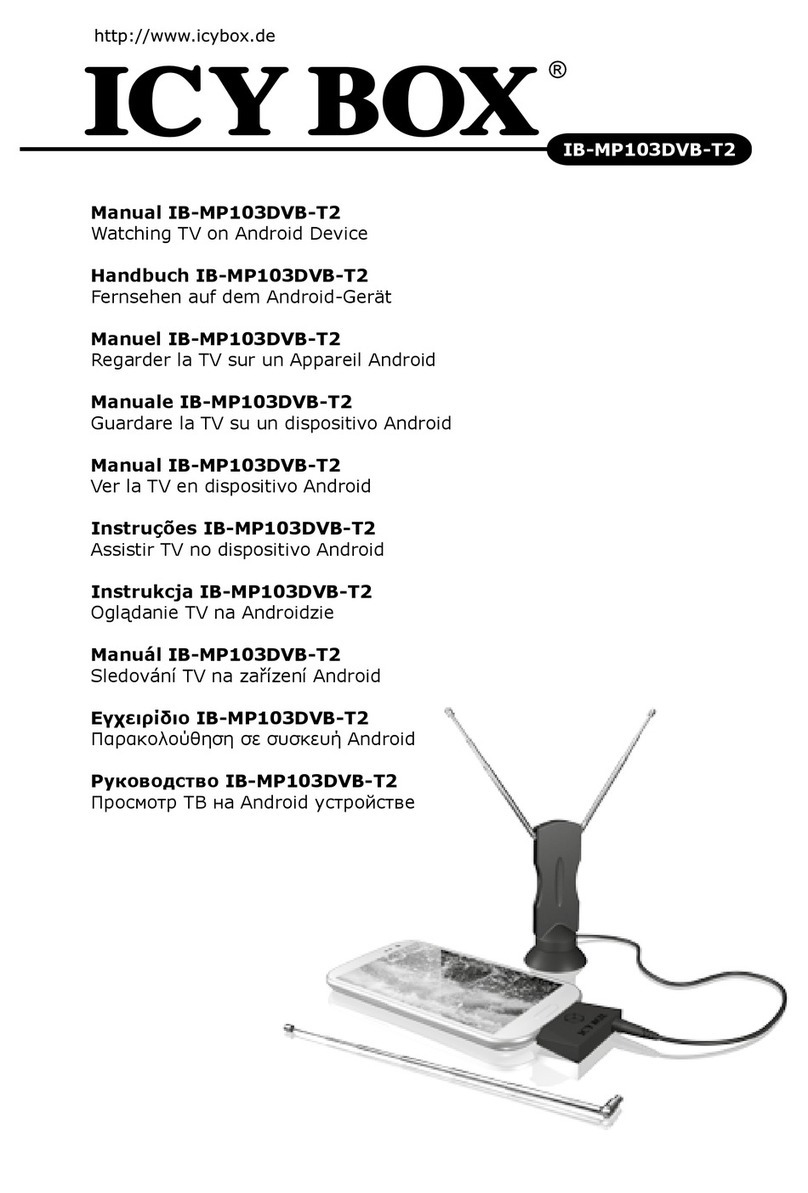 Icy Box IB-MP103DVB-T2 manual
