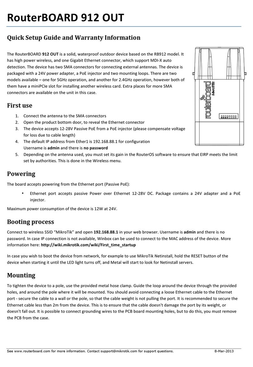 MikroTik RB912UAG-5HPND-OUT User manual