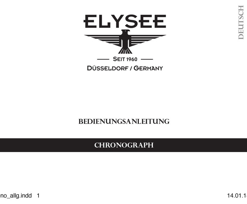 Elysee 6S10 instruction manual