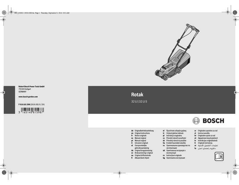 Bosch Rotak 32 LI S Original instructions