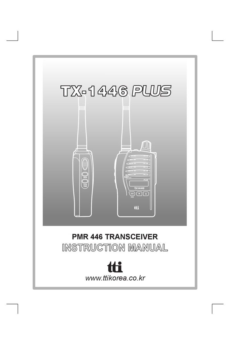 TTikorea TX-1446 PLUS instruction manual