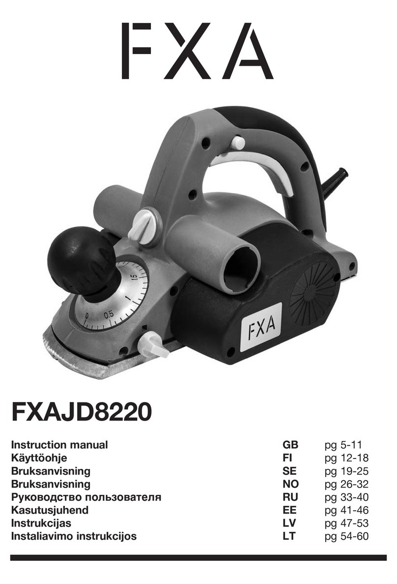 FXA FXAJD8220 instruction manual