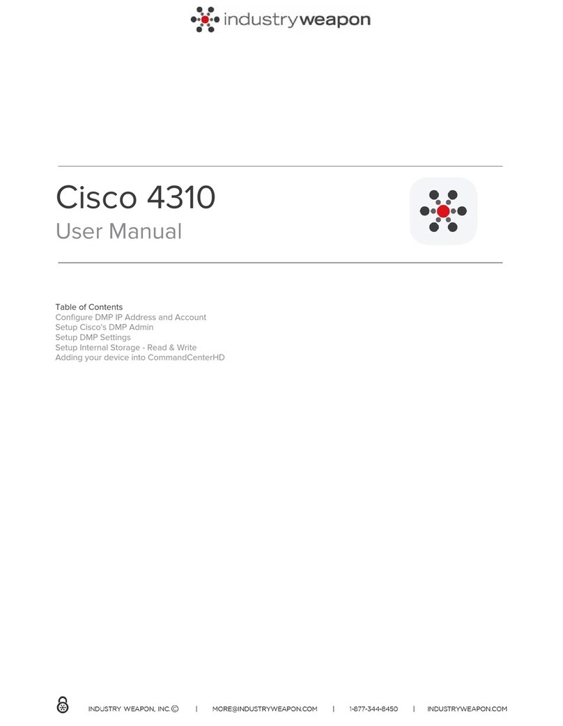 Cisco 4310 User manual