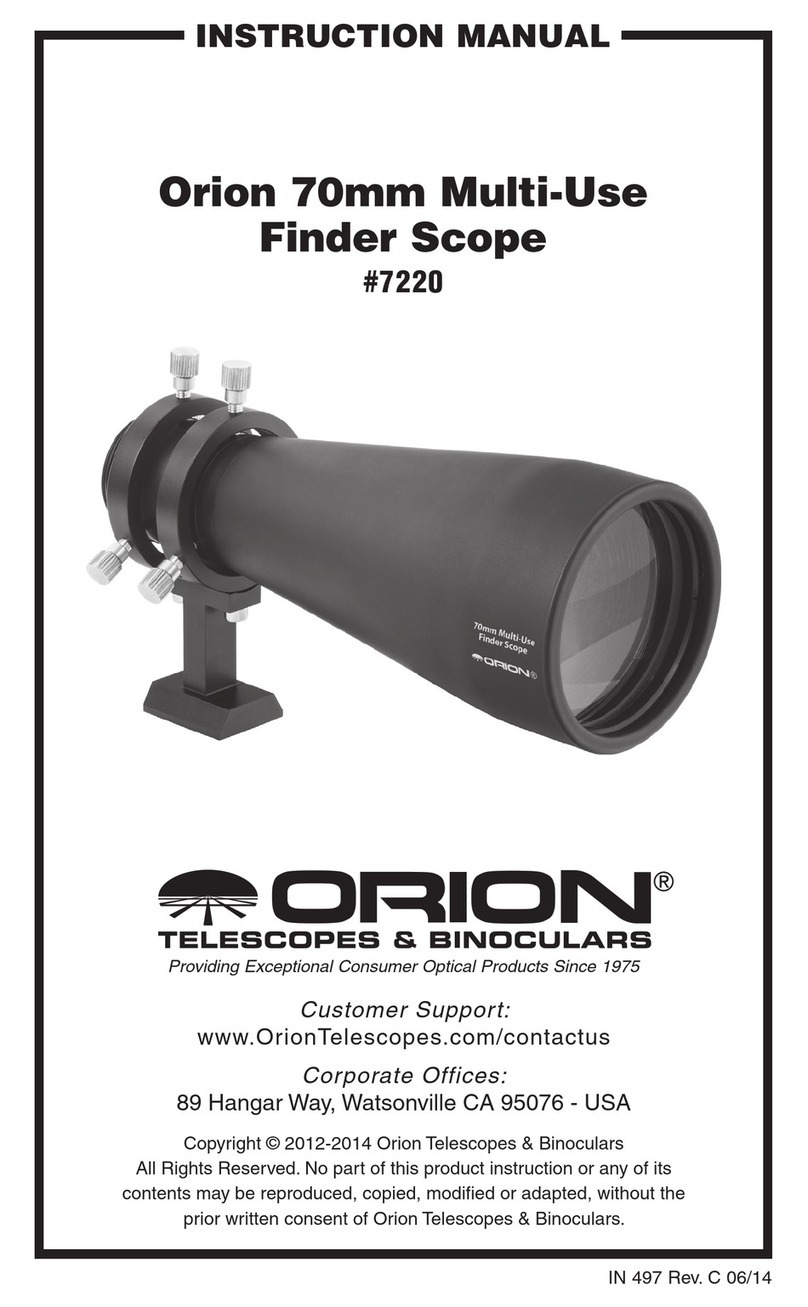 Orion 7220 User manual
