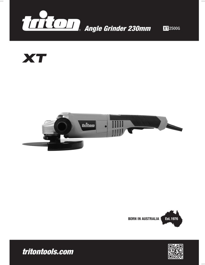 Triton XT 2500G User manual