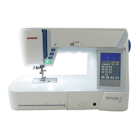 Janome Skyline S5 Service manual