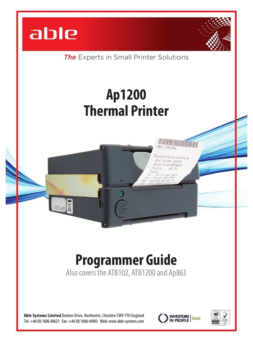 ABLE AP1200 Manual
