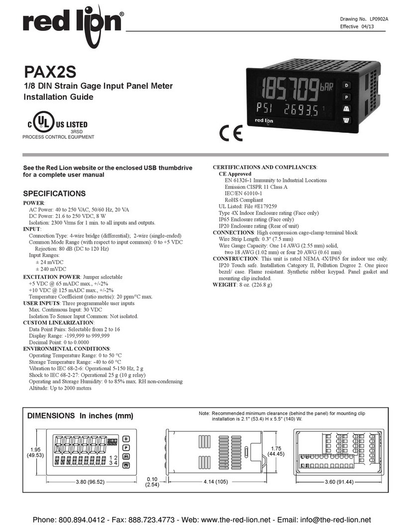 Red Ion PAX2S installation guide